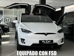 Blanco Usado 2019 Tesla Model X SUV | 38.900 € (Precio justo)