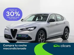 Gris Usado 2023 Alfa Romeo Stelvio Sprint SUV | 27.990 € (Precio justo)