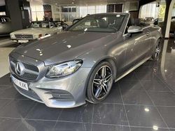 Gris Usado 2019 Mercedes E220 Descapotable | 39.999 € (Precio justo)