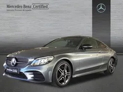 Gris / plateado Usado 2020 Mercedes C220 AMG line Coupe | 36.900 € (Precio justo)