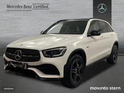 Blanco polar pintura unicolor Usado 2020 Mercedes GLC300e AMG line SUV | 43.300 € (Precio justo)