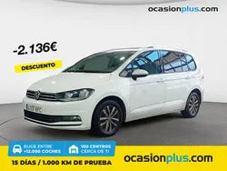 Blanco Usado 2018 VW Touran Advance Monovolumen | 23.500 € (Precio justo)