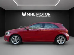 Rojo Usado 2016 Mercedes A200 Style Berlina | 18.980 € (Precio justo)