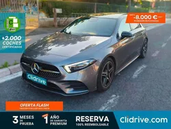 Gris Usado 2021 Mercedes A200 Berlina | 28.190 € (Precio justo)