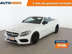 Blanco Usado 2016 Mercedes C220 AMG line Descapotable | 26.399 € (Precio justo)