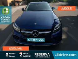 Azul Usado 2019 Mercedes C200 Berlina | 28.990 € (Un poco caro)