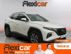 Blanco Usado 2021 Hyundai Tucson SUV | 21.990 € (Un poco caro)