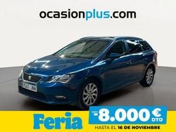 Azul Usado 2016 Seat Leon Style Berlina | 11.950 € (Precio justo)