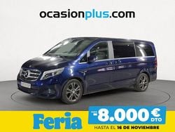 Azul Usado 2017 Mercedes V250 Avantgarde Monovolumen | 44.900 € (Precio justo)