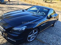 Negro Usado 2012 Mercedes SLK350 Descapotable | 35.000 €