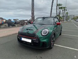 Verde Usado 2021 Mini John Cooper Works Cabriolet Descapotable | 32.000 € (Buen precio)
