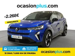 Azul Usado 2024 Renault Captur Techno SUV | 24.690 € (Un poco caro)
