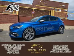 Azul Usado 2024 Seat Leon FR Berlina | 22.900 € (Precio justo)