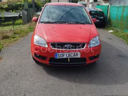 Rojo Usado 2007 Ford C-MAX Titanium Monovolumen | 3400 € (Precio justo)