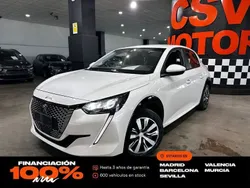 Blanco Usado 2022 Peugeot e-208 Active Utilitario | 14.448 € (Precio justo)
