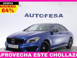Azul Usado 2015 Mercedes CLA200 AMG line Berlina | 15.250 € (Buen precio)