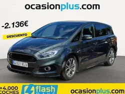 Gris Usado 2018 Ford S-MAX ST-Line Monovolumen | 21.364 € (Precio justo)