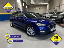 Azul Usado 2021 Seat Leon XCELLENCE Berlina | 19.900 € (Buen precio)