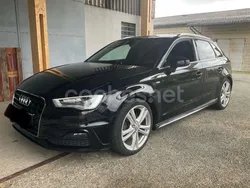 Negro Usado 2014 Audi A3 Sportback S-Line Berlina | 17.999 € (Precio justo)