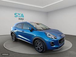 Azul Usado 2021 Ford Puma Gen-E Titanium SUV | 19.990 € (Precio justo)