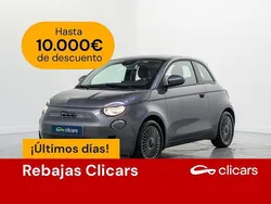 Gris Usado 2022 Fiat 500e Icon Berlina | 15.490 € (Precio justo)