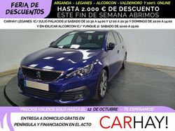 Azul Usado 2019 Peugeot 308 GT-line Familiar | 13.390 € (Precio justo)