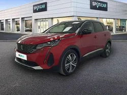 Rojo Usado 2021 Peugeot 3008 Allure SUV | 22.990 € (Caro)