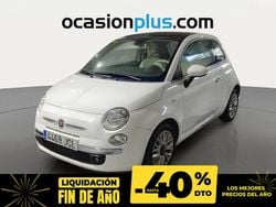 Blanco Usado 2015 Fiat 500 Lounge Utilitario | 6800 € (Precio justo)