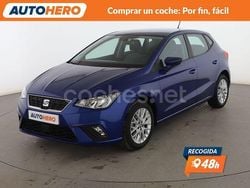 Azul Usado 2020 Seat Ibiza Style Plus Berlina | 12.799 € (Buen precio)