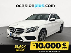 Blanco Usado 2016 Mercedes C220 AMG Berlina | 23.490 € (Precio justo)