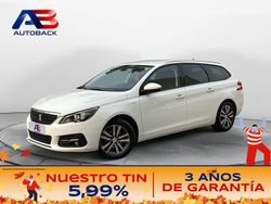 Blanco Usado 2021 Peugeot 308 Style Familiar | 13.600 € (Buen precio)