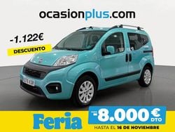 Azul Usado 2018 Fiat Qubo Lounge Monovolumen | 12.350 € (Caro)