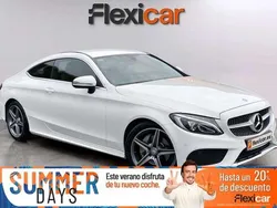 Blanco Usado 2015 Mercedes C220 Coupe | 22.290 € (Precio justo)