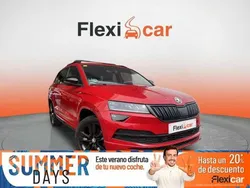 Rojo Usado 2019 Skoda Karoq SportLine SUV | 17.290 € (Precio justo)