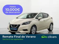 Blanco Usado 2019 Nissan Micra Acenta Utilitario | 11.490 € (Precio justo)