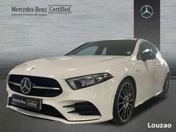 Blanco Usado 2022 Mercedes A200 AMG line Berlina | 28.900 € (Precio justo)