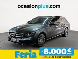Gris Usado 2017 Mercedes E250 Familiar | 26.550 € (Buen precio)