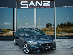 Azul Usado 2021 Seat Leon FR Berlina | 12.999 € (Buen precio)