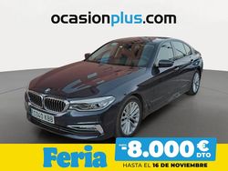 Azul Usado 2017 BMW 540 Berlina | 30.800 €