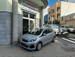 Gris / plata Usado 2021 Peugeot 108 Active Utilitario | 8990 € (Buen precio)