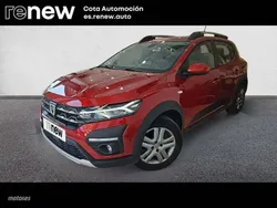 Rojo Usado 2022 Dacia Sandero Comfort Utilitario | 14.690 € (Precio justo)