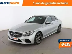 Gris Usado 2019 Mercedes C220 AMG line Berlina | 31.099 € (Un poco caro)
