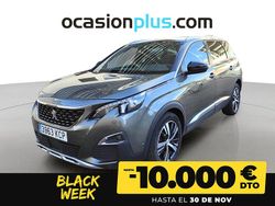 Gris Usado 2017 Peugeot 5008 GT-line Monovolumen | 18.090 € (Precio justo)