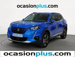 Azul Usado 2021 Peugeot e-2008 Allure SUV | 19.910 € (Buen precio)