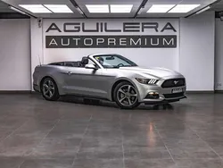 Plateado Usado 2015 Ford Mustang Descapotable | 32.990 € (Un poco caro)