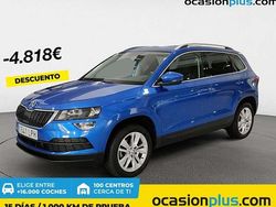 Azul Usado 2021 Skoda Karoq Ambition SUV | 16.682 € (Super precio)