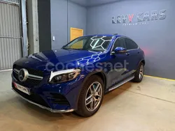 Azul Usado 2017 Mercedes GLC350 Coupe | 36.900 € (Precio justo)