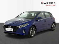 Azul Usado 2021 Hyundai i20 Berlina | 14.500 € (Precio justo)
