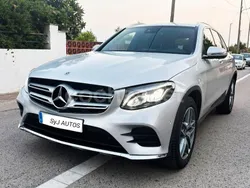 Gris / plata Usado 2017 Mercedes GLC250 AMG line SUV | 29.900 € (Precio justo)