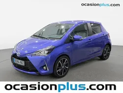 Azul Usado 2018 Toyota Yaris Hybrid Utilitario | 15.446 € (Precio justo)